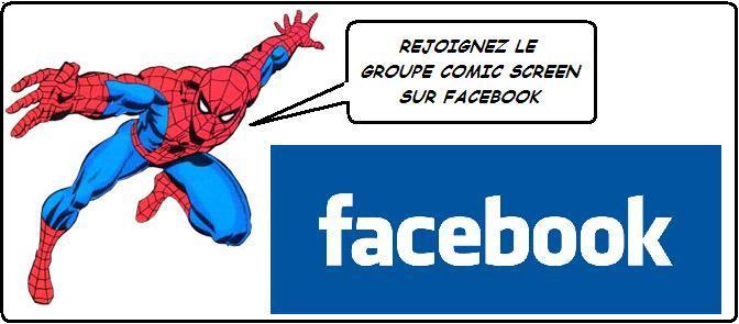 Rejoignez le groupe Comic Screen sur facebook